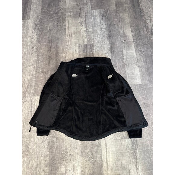 North Face‎ Woman’s XS Black Zip Up Fleece Jacket Teen, Girls - Picture 3 of 4